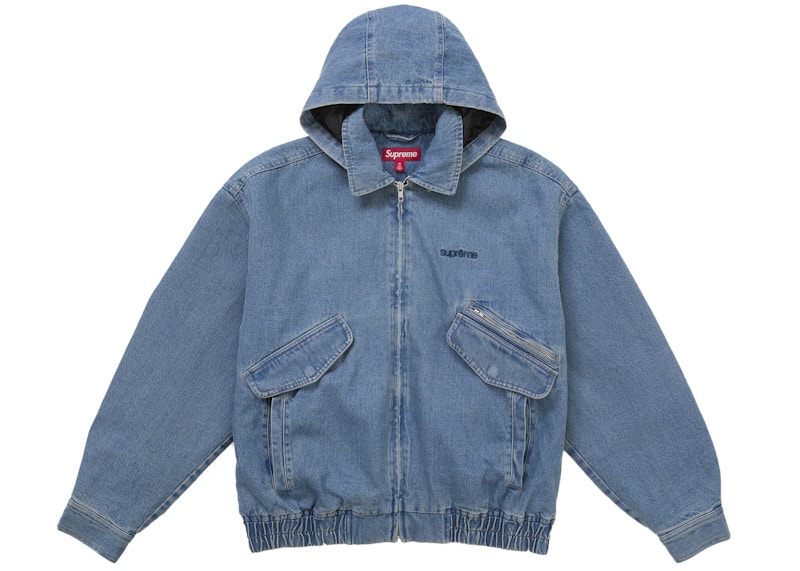 シュプリームSupreme Raglan Utility Jacket Navy Supreme Raglan Utility Jacket (SS23) - $188