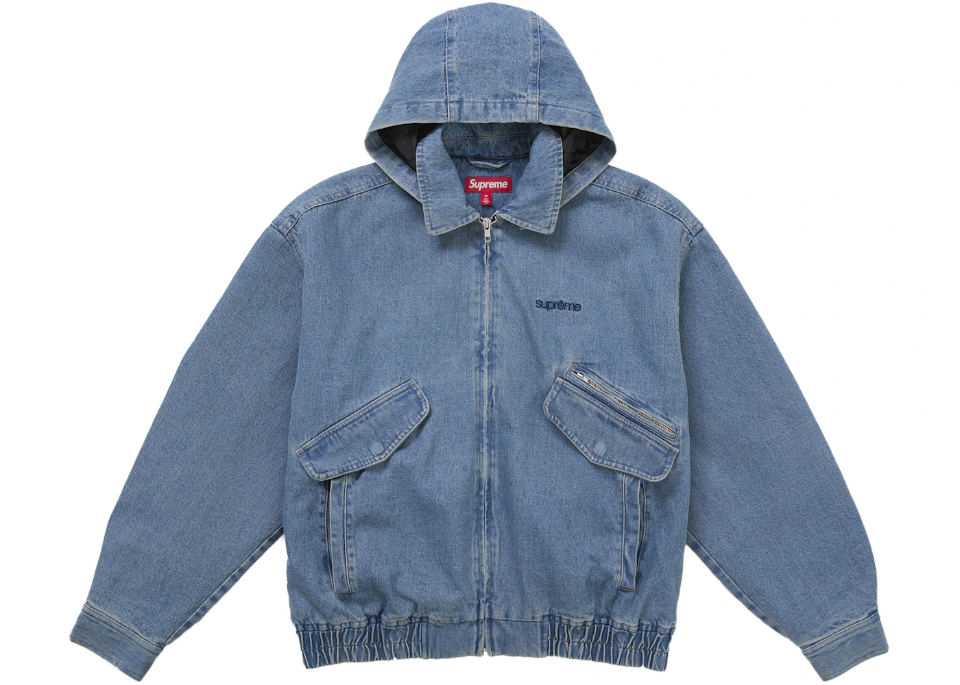 Supreme Hooded Utility Jacket Denim Men's FW25 GB
