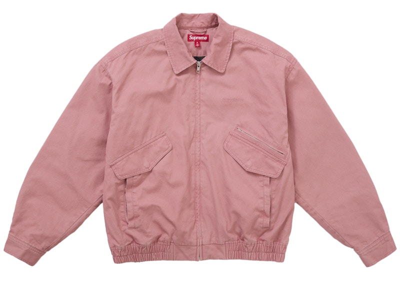 Supreme Hooded Utility Jacket Pink Men's - FW25 - US