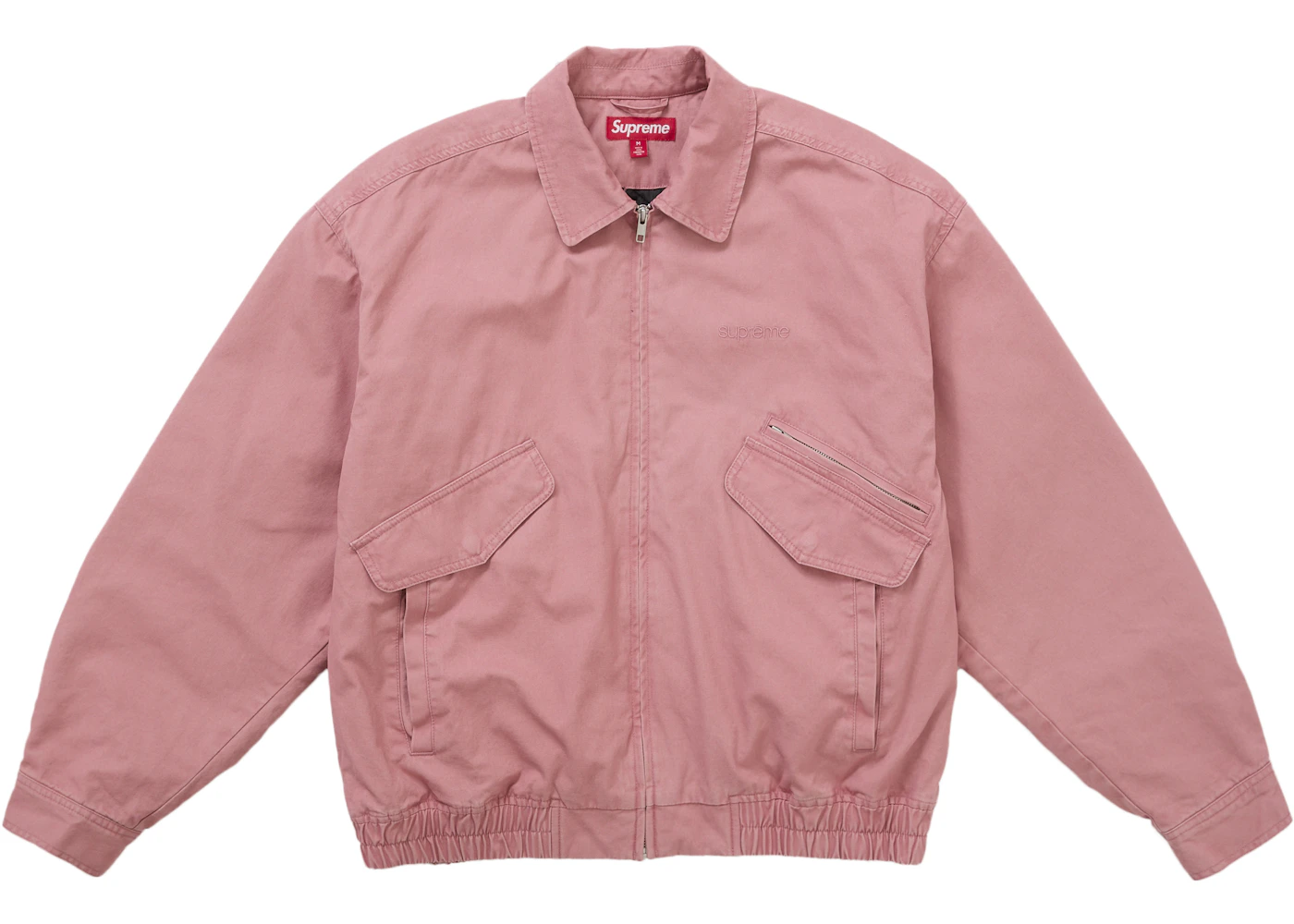Supreme Hooded Utility Jacket Pink Men's FW25 US1