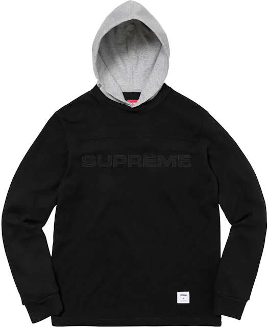 Mens Supreme Waffle Gear Up Hoodie - LSM92948 – 90 Degree by Reflex