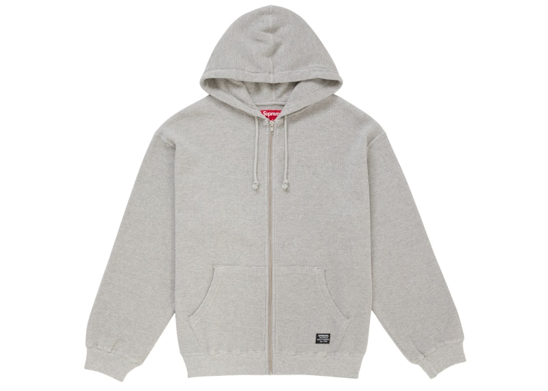 Arc Thermal Zip Up Hooded Sweatshirt Heather Grey Men's
