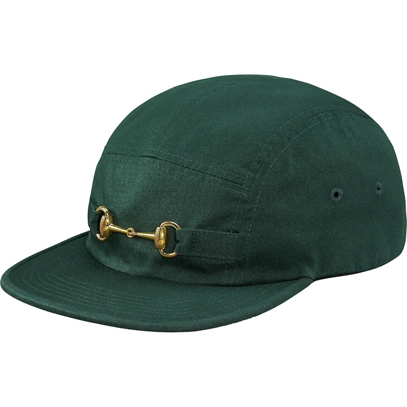 Supreme Horsebit Camp Cap Pine Green - FW17 - GB