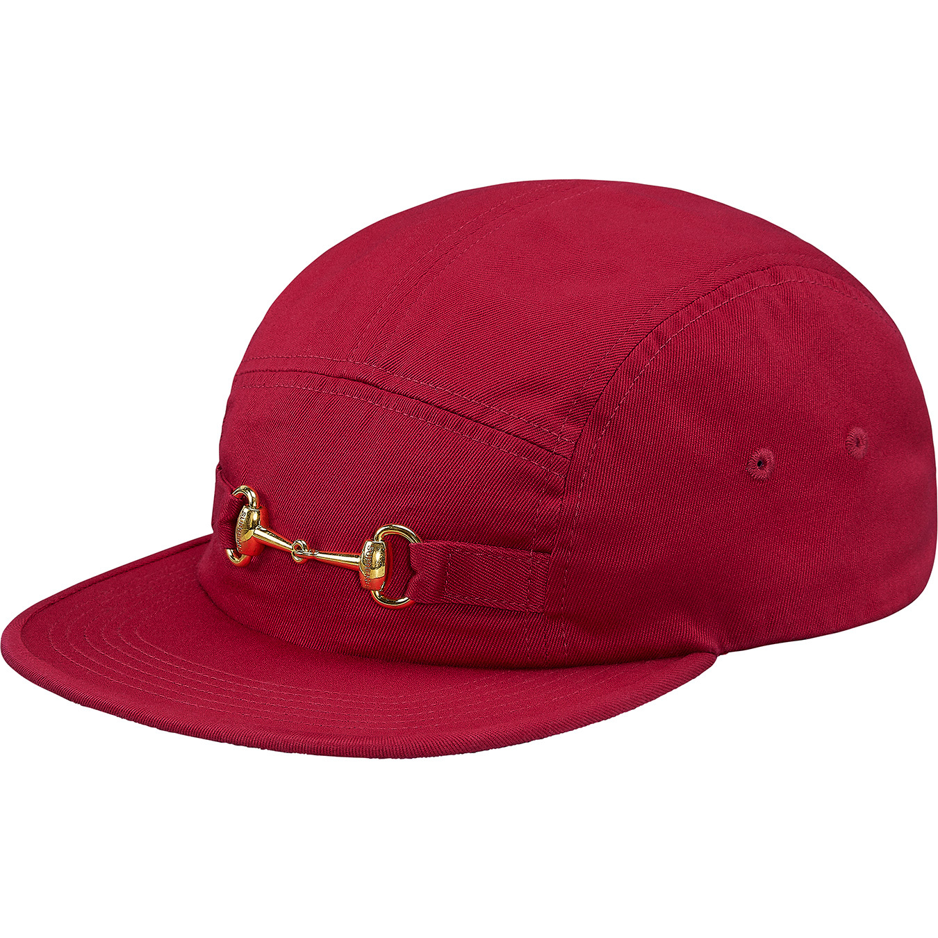 Supreme Horsebit Camp Cap Red - FW17 - US