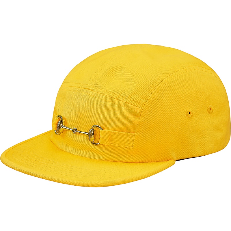 Supreme Horsebit Camp Cap Yellow - FW17 - US