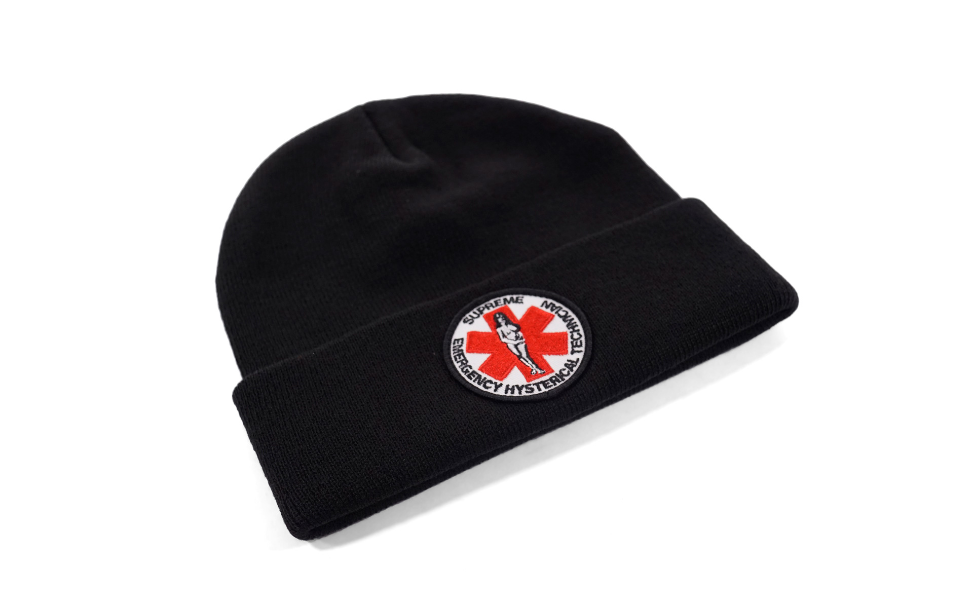 Supreme Hysteric Glamour Beanie Black - FW17 - US