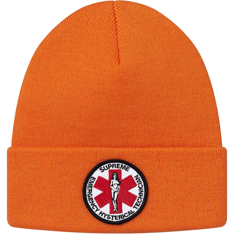 Supreme Hysteric Glamour Beanie Orange - FW17 - US