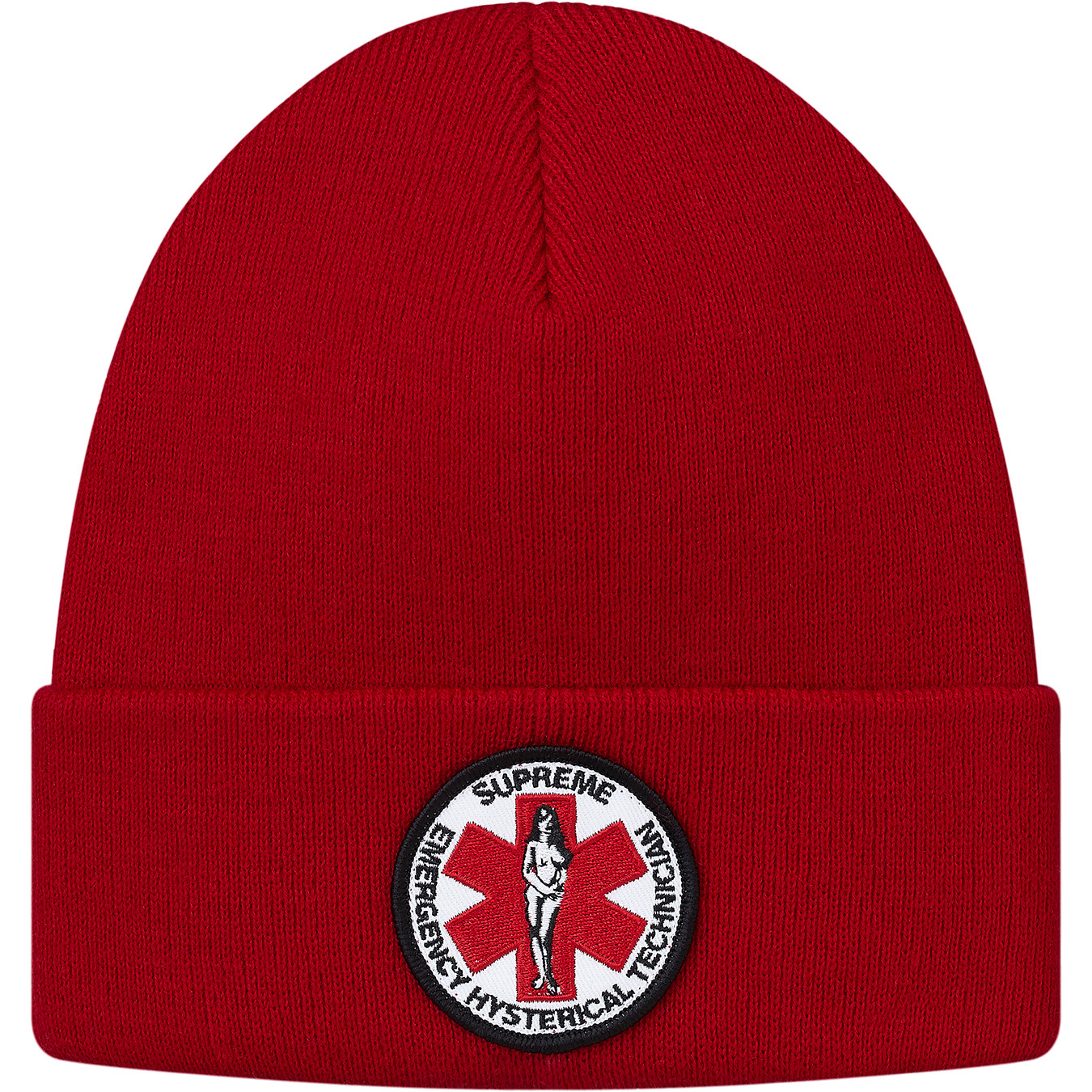 Supreme Hysteric Glamour Beanie Red - FW17 - US