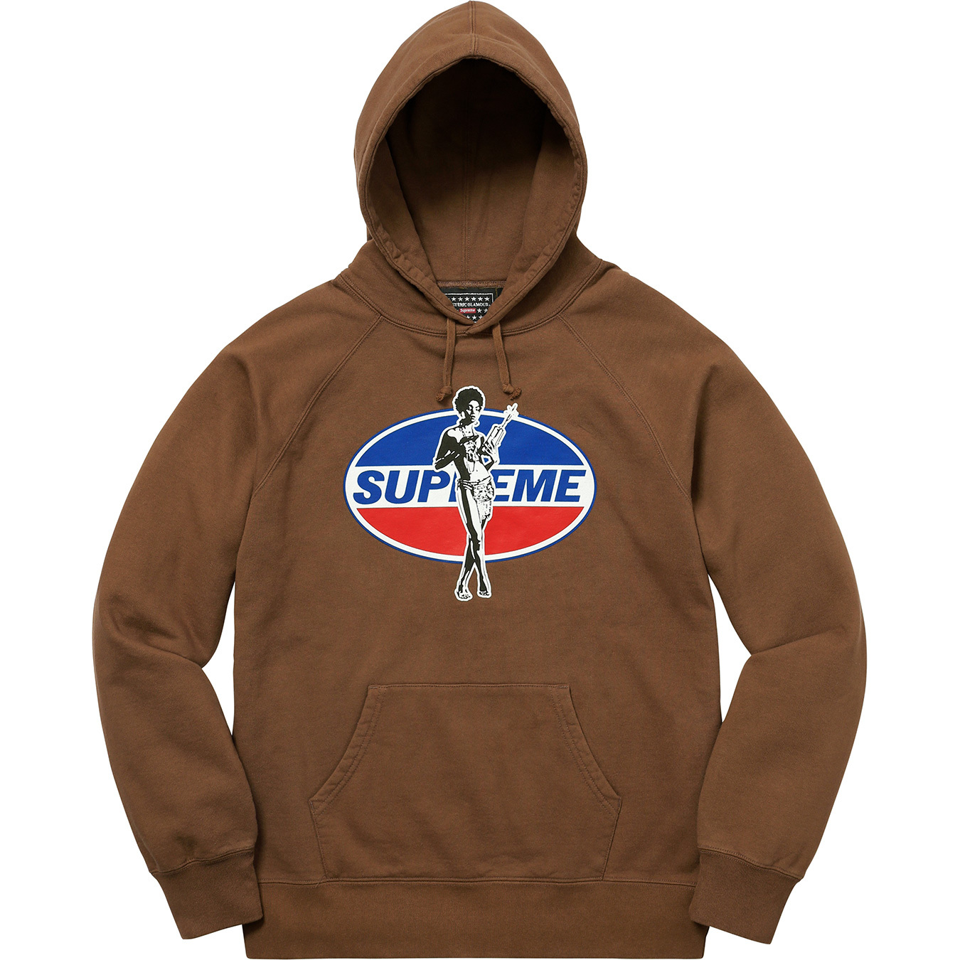 Supreme Hysteric Glamour Hoodie Brown