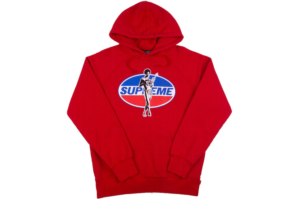 Supreme Hysteric Glamour Hoodie Red Men's - FW17 - US
