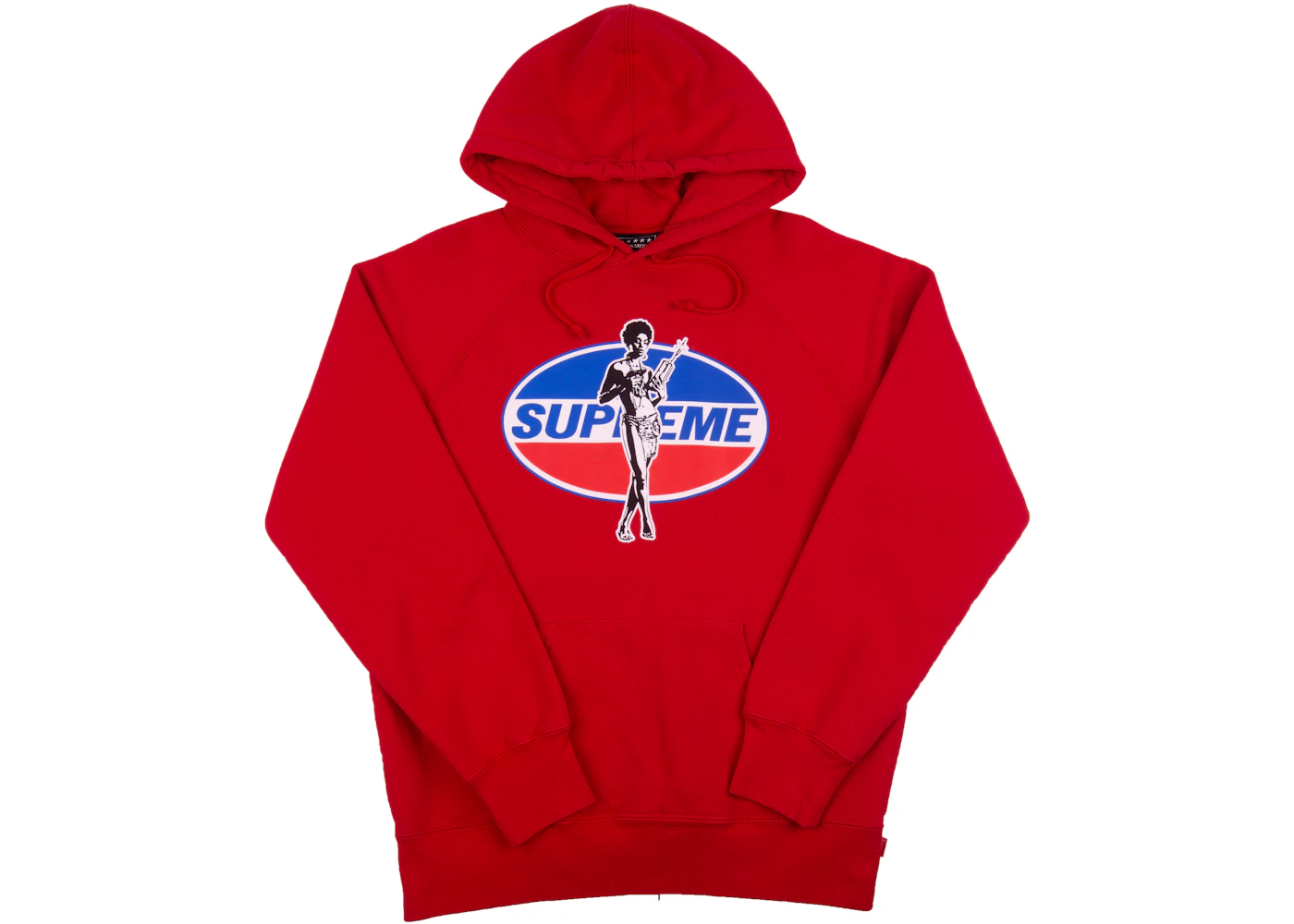 Supreme Hysteric Glamour Hoodie Red Men's - FW17 - US Supreme Hysteric Glamour Hoodie Red Men's - FW17 - US