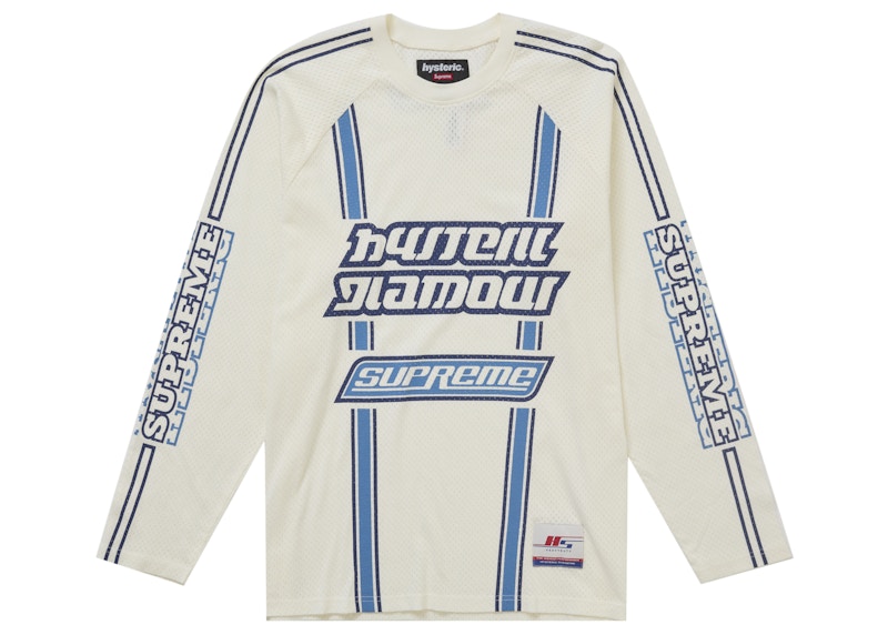 Supreme Hysteric Glamour Mesh L/S Top White メンズ - FW24 - JP