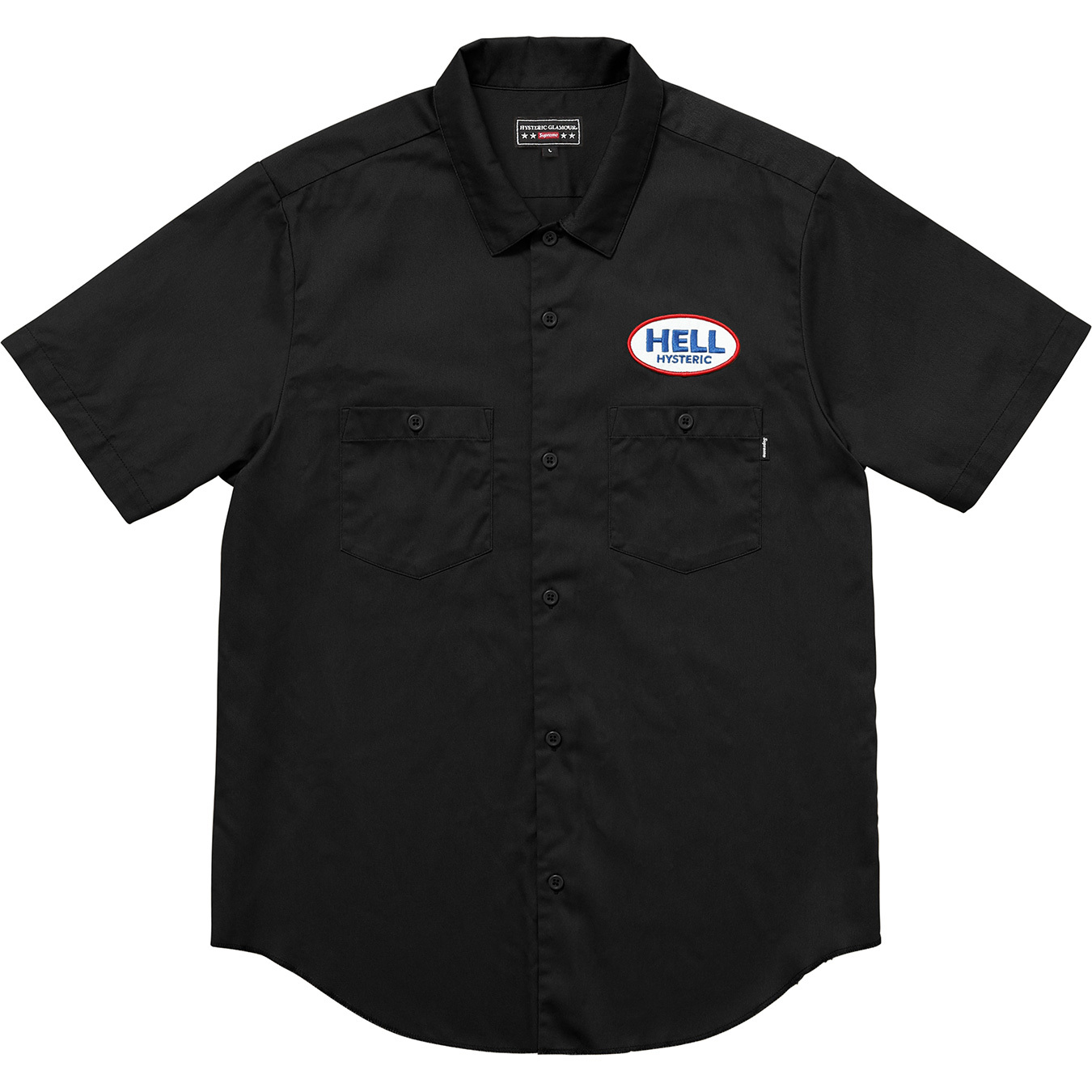 Supreme HYSTERIC GLAMOUR Plaid Flannel Shirt Black Men's - SS21 - US