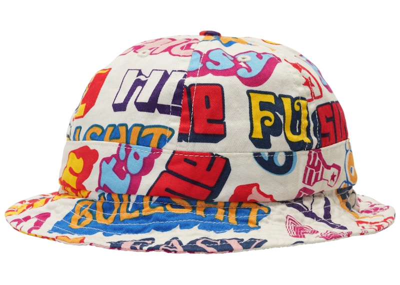 Supreme Hysteric Glamour Text Bell Hat White - FW17 - JP