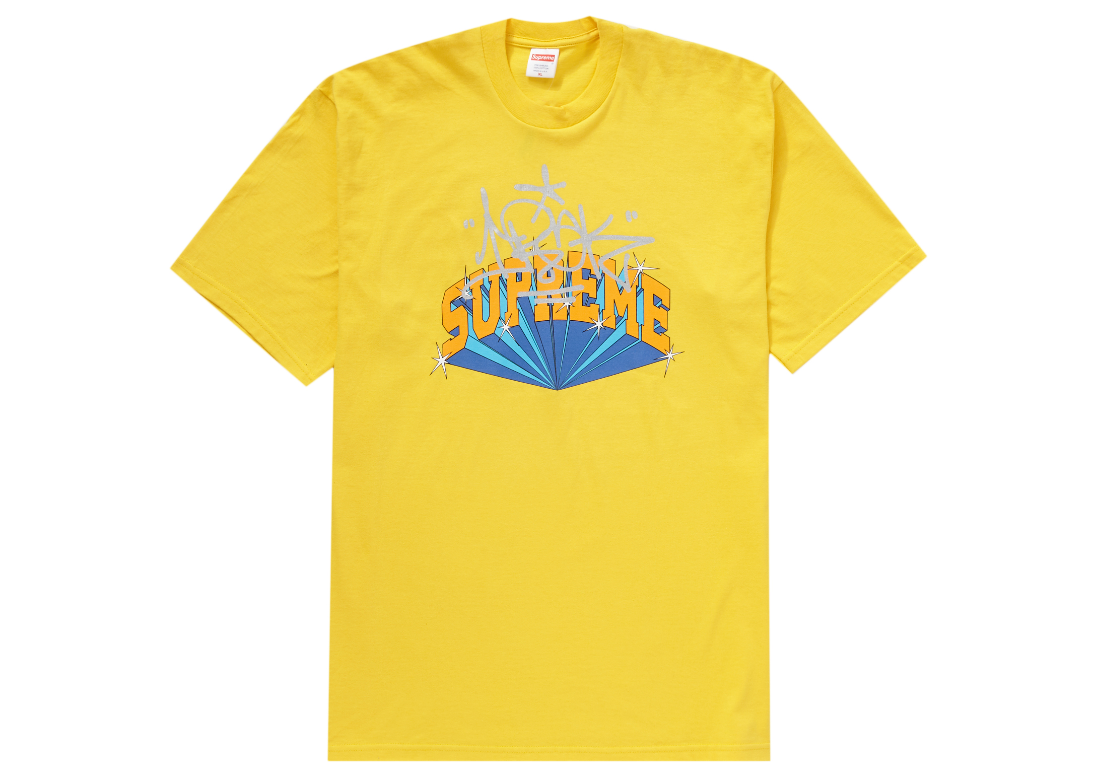 Supreme IRAK Arc Tee Yellow Men's - FW22 - GB