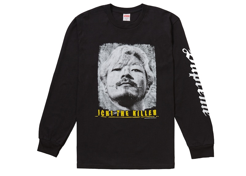 Supreme Ichi The Killer L/S Tee Black メンズ - SS20 - JP