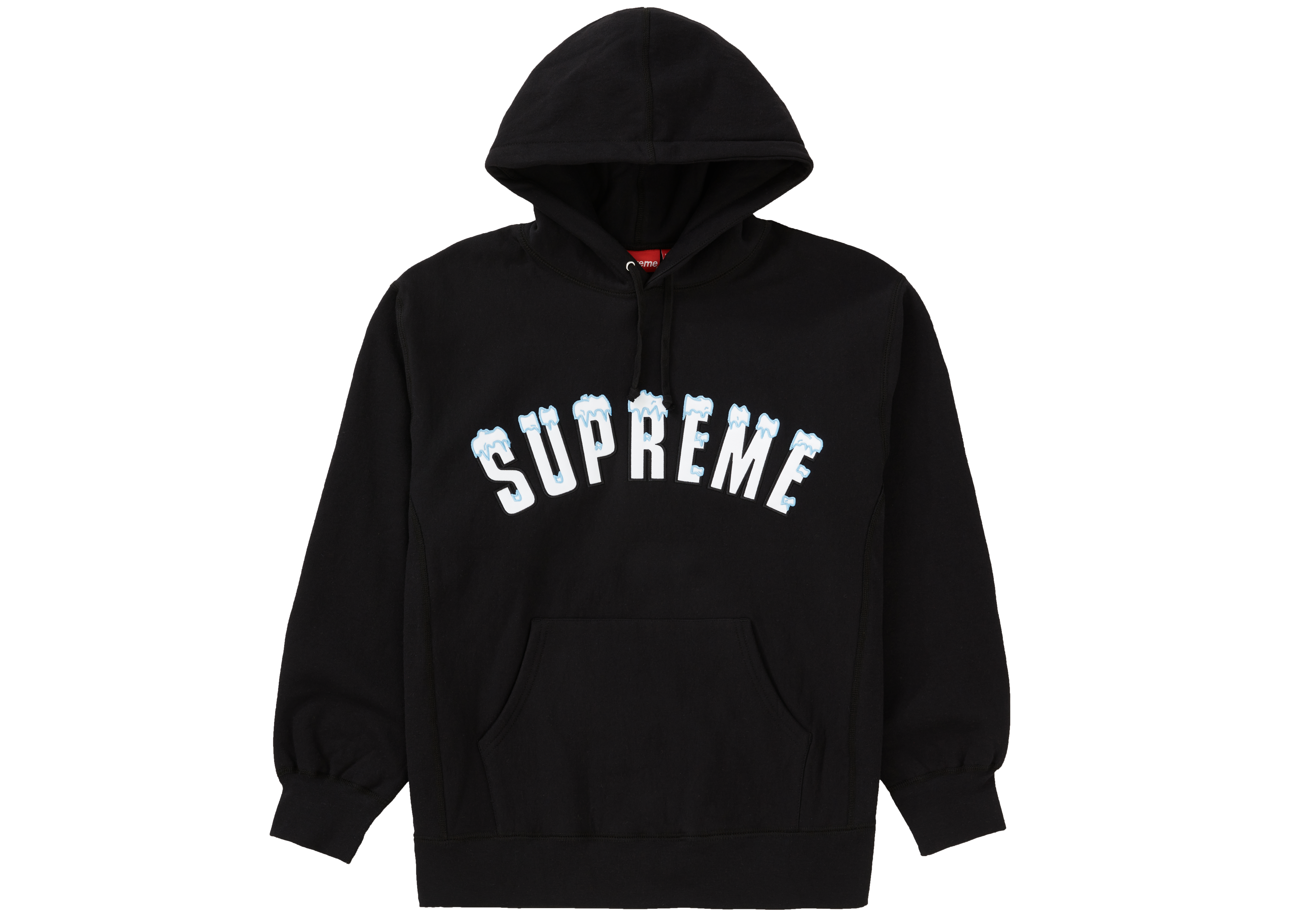 Supreme Icy Arc Hooded Sweatshirt Black