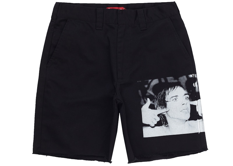 Supreme Iggy Pop Work Short Black Men's - SS21 - US