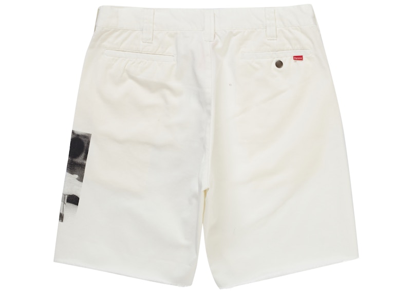 Supreme Iggy Pop Work Short White Men's - SS21 - US