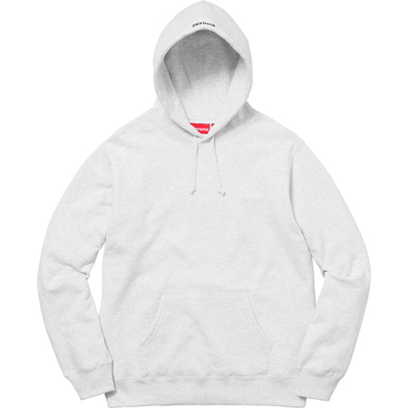 Supreme Illegal Business Hooded Sweatshirt Ash Grey Men's - SS18 - US