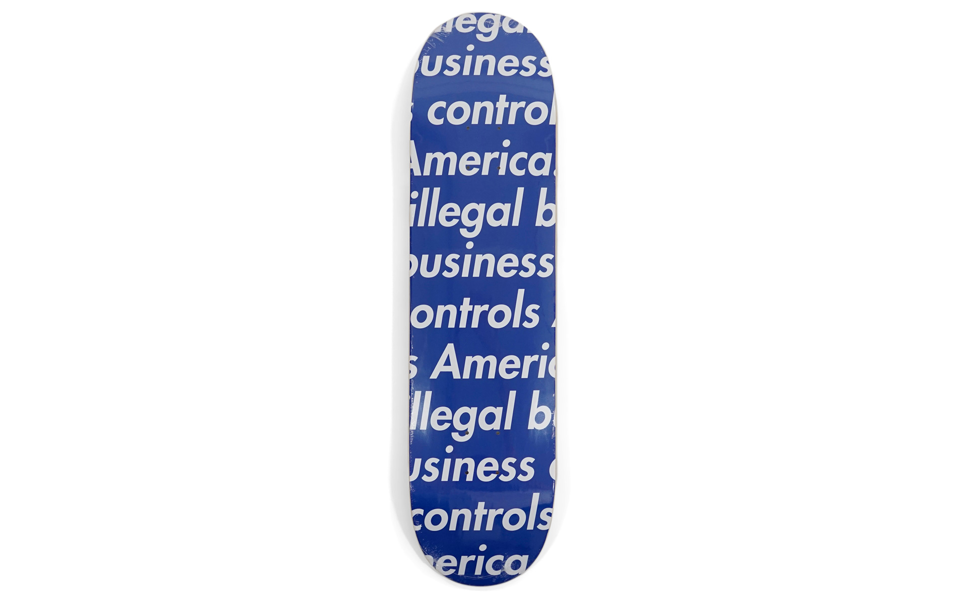 Supreme Illegal Business Skateboard Deck White - SS18 - US