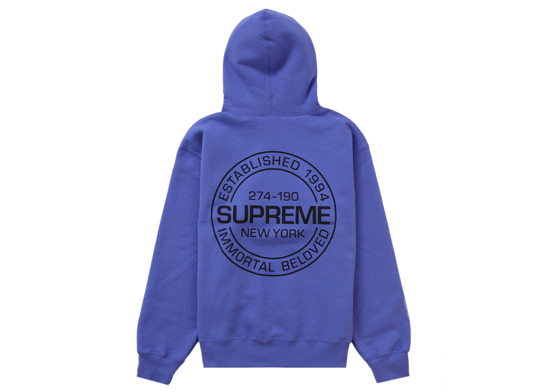 国内正規品】 Futura Supreme トップス Hooded Violet Sweatshirt ...