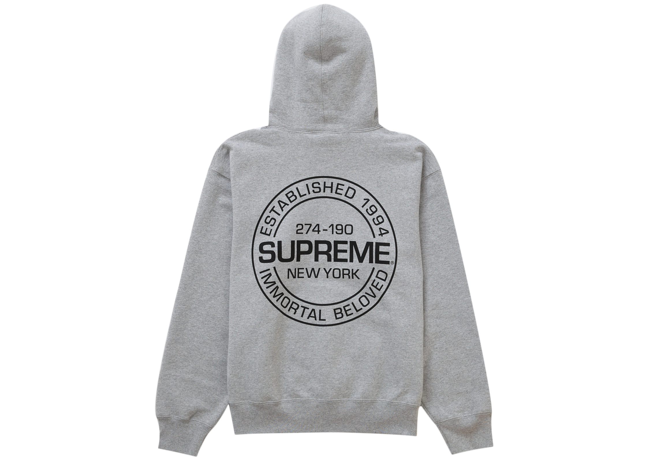 Supreme Futura Hooded Sweatshirt Ash Grey Men's - SS24 - US