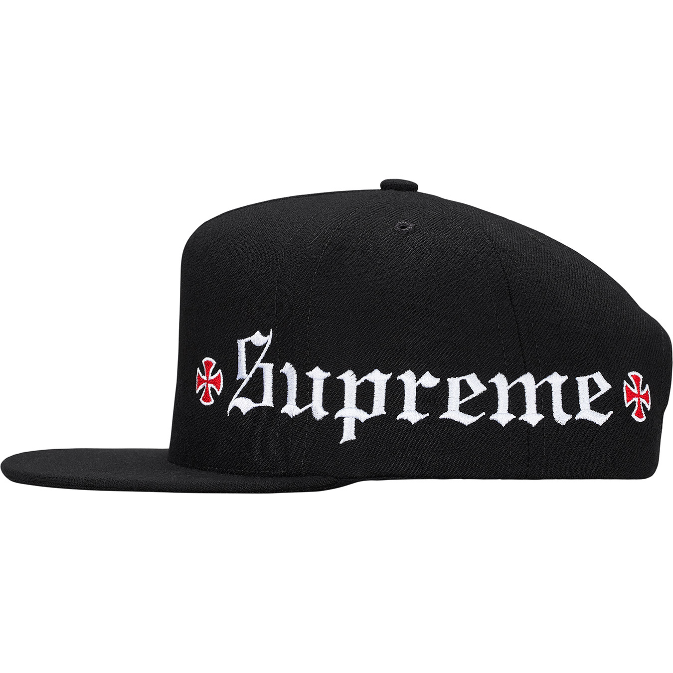 Supreme Independent Old English 5-Panel Black - FW17 - US