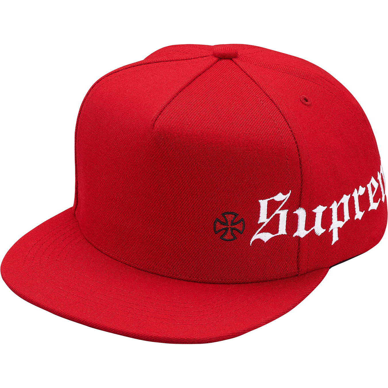 Supreme Independent Old English 5-Panel Red - FW17 - US