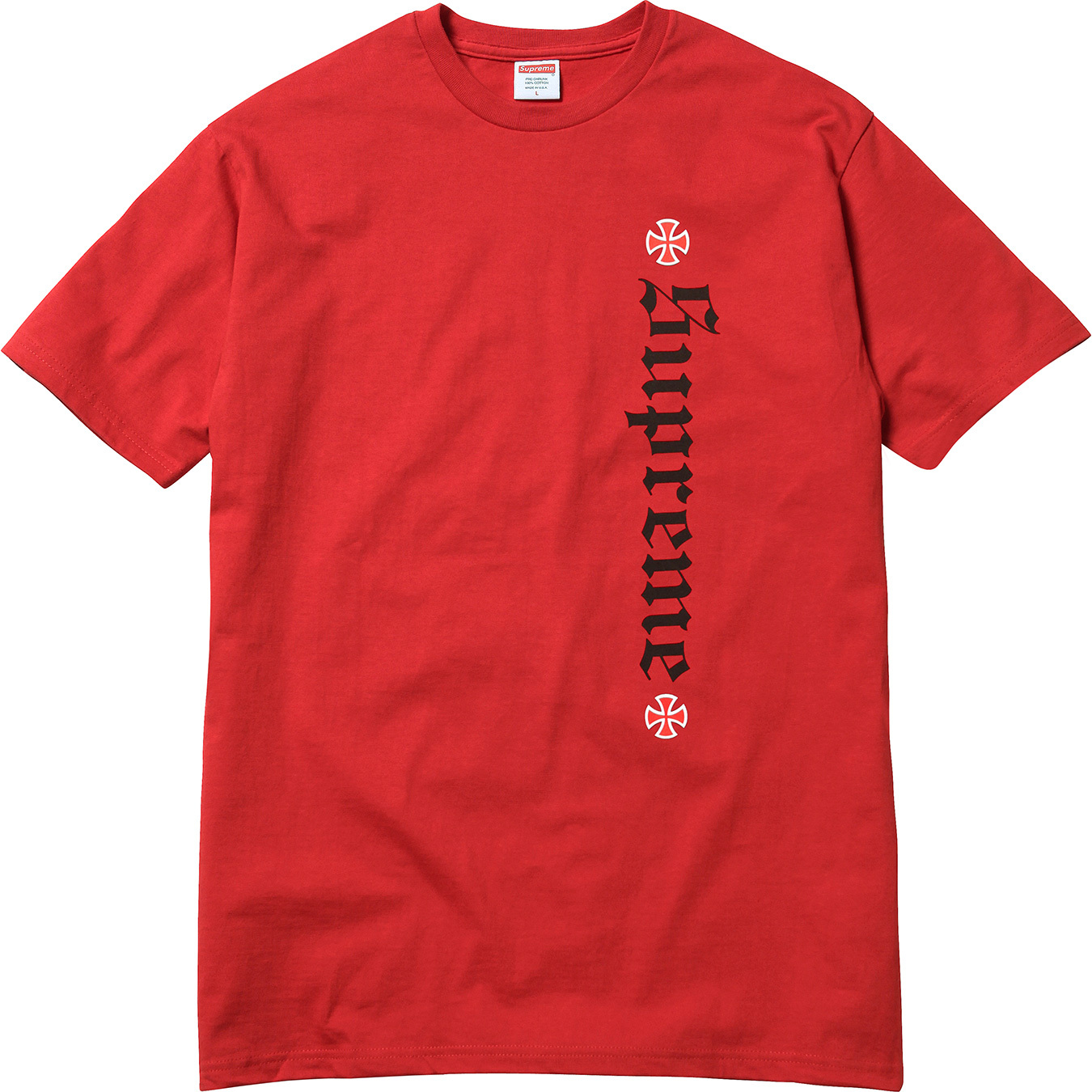 Supreme Independent Old English Tee Red