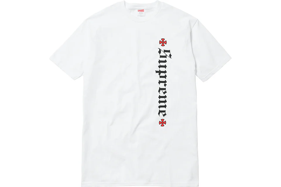 Supreme Independent Old English Tee White