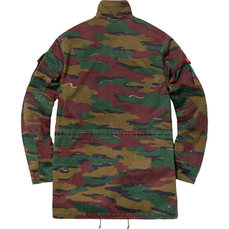 Supreme Infantry Jacket Jigsaw Camo Men's - SS18 - US