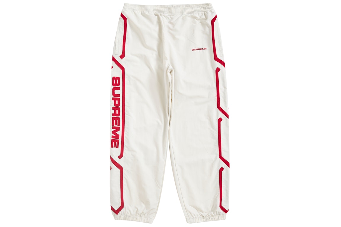 Pre-owned Supreme Inset Link Track Pant Light Grey