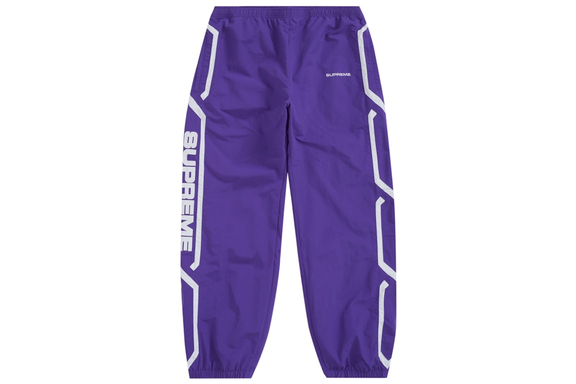 Pre-owned Supreme Inset Link Track Pant Purple