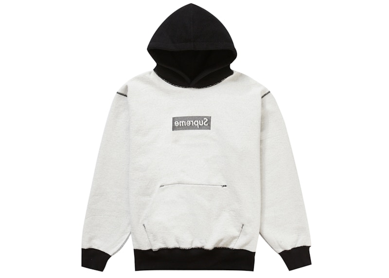 Supreme Inside Out Box Logo Hooded Sweatshirt Black Men's - SS23 - US