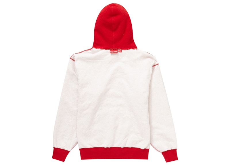 Supreme Inside Out Box Logo Hooded Sweatshirt Red Men's - SS23 - GB