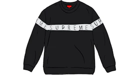 Supreme Inside Out Logo Sweater Black
