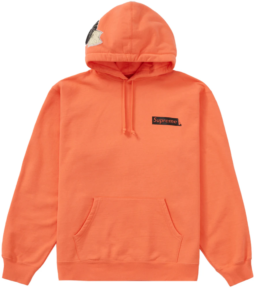 Supreme Instant High Patches Hooded Sweatshirt Apricot Men's - SS22 - US