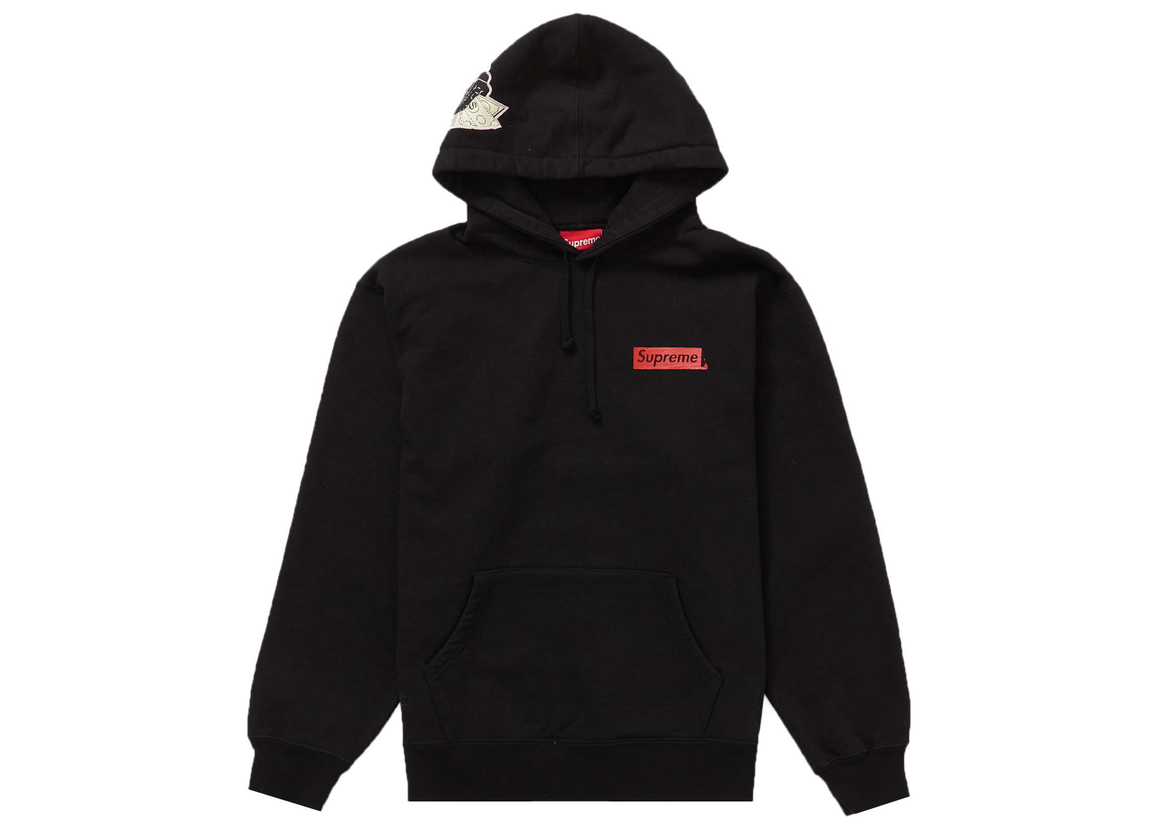 Supreme Instant High Patches Hooded Sweatshirt Black Men's - SS22 - US