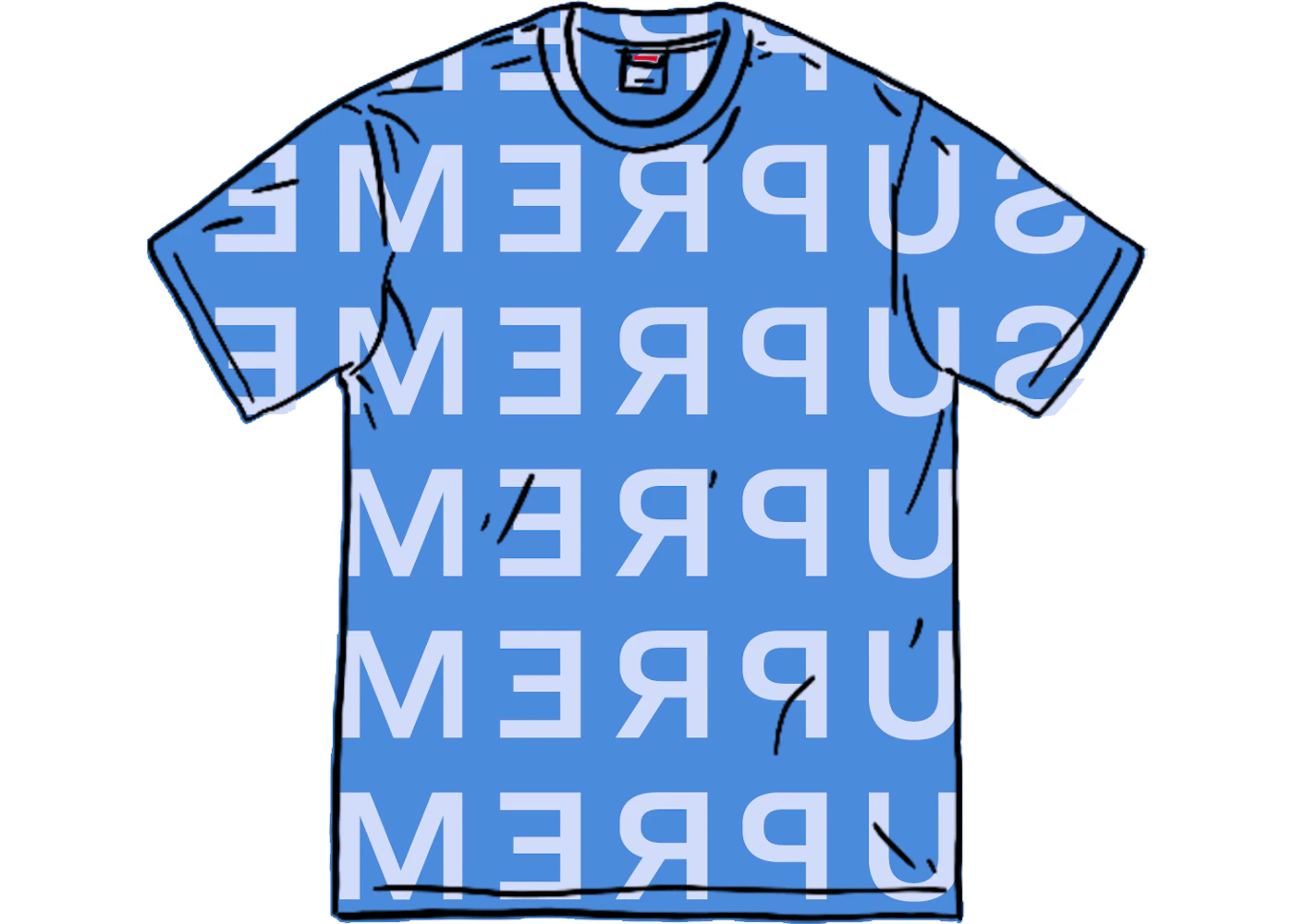 Supreme Intarsia S/S Top Bright Blue - SS21 男装- CN