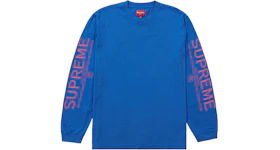Supreme Intarsia Sleeve L/S Top Blue