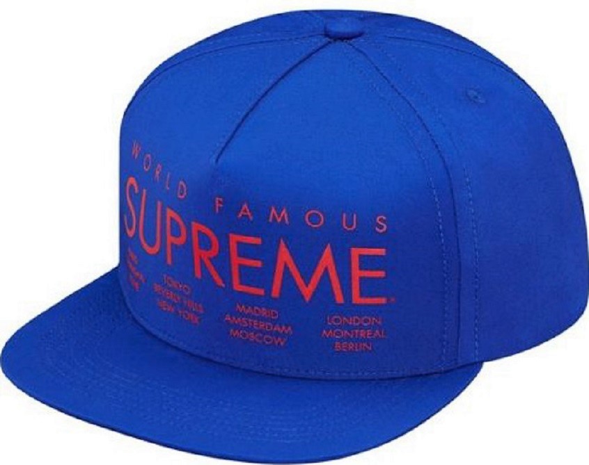 Supreme International 5 Panel Hat Royal - SS15 - US