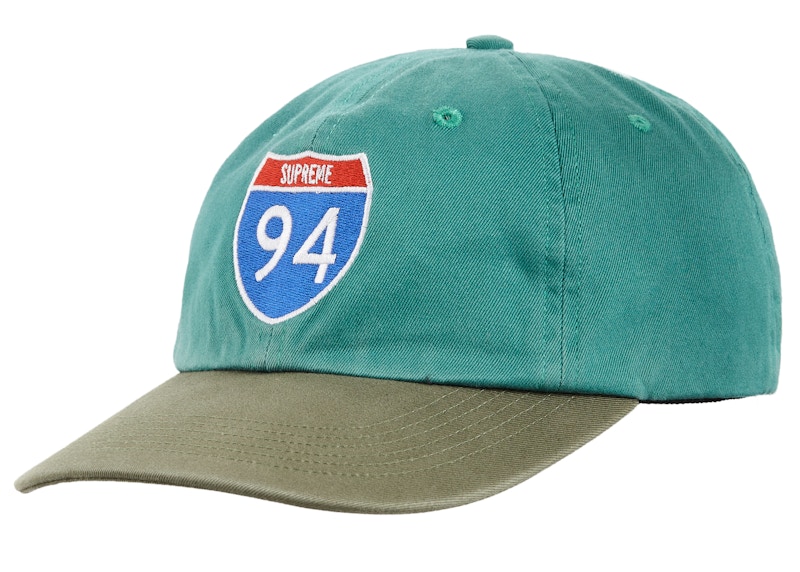 Supreme Interstate 6-Panel Green