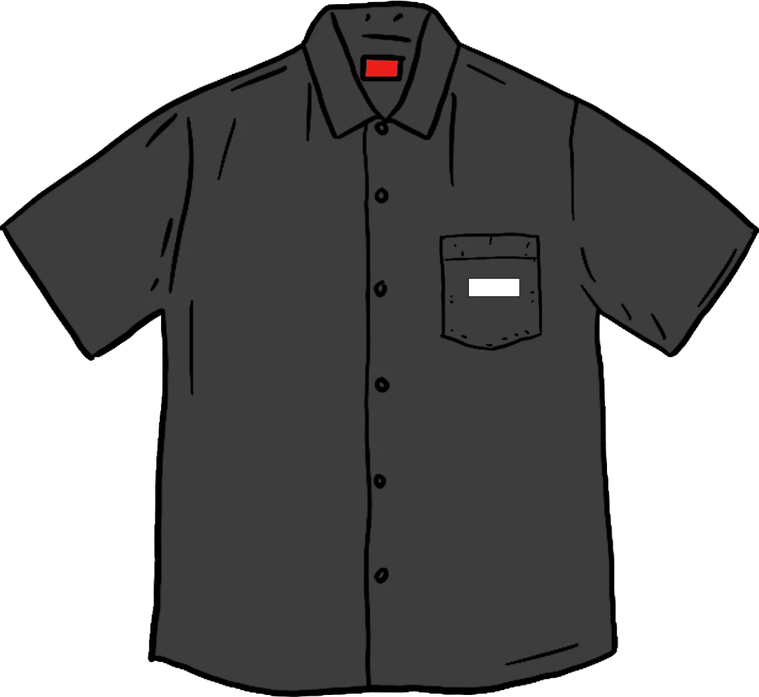 Supreme Invert Denim S/S Shirt Black