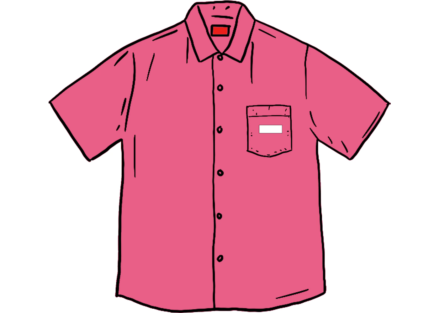 Supreme Invert Denim S/S Shirt Magenta メンズ - SS20 - JP Supreme Invert Denim S/S Shirt Magenta メンズ - SS20 - JP