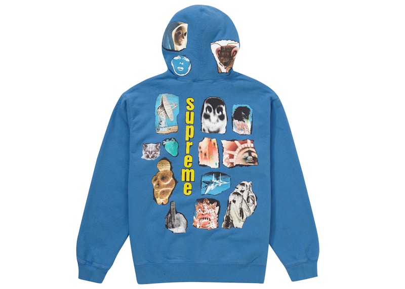 ベンチ 収納付 Supreme Invert Hooded Sweatshirt Blue XL - 通販