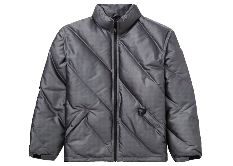 Iridescent Puffy Jacket(size:S/black)