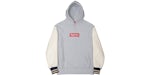 Supreme JUNYA WATANABE CDG MAN Customized Box Logo Hoodie Grau