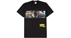 Supreme JUNYA WATANABE CDG MAN Natur T-Shirt Schwarz