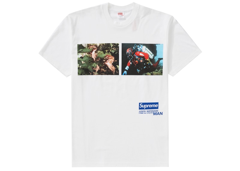 Supreme JUNYA WATANABE CDG MAN Nature Tee Black Men's - FW21 - US